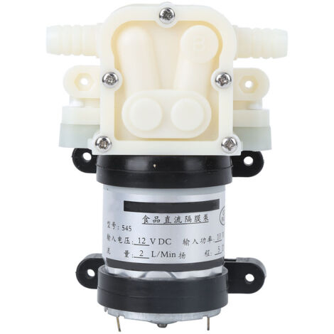 12-V-Selbstansaugmembranpumpe, Fördermenge 5 bis 10 m³, ideal für Wasser und leichtflüssige Produkte