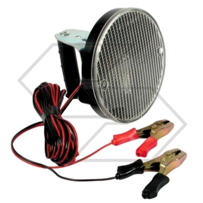 Image of 12 VOLT Notscheinwerfer mit Lampe und Steckdose NEWGARDENSTORE