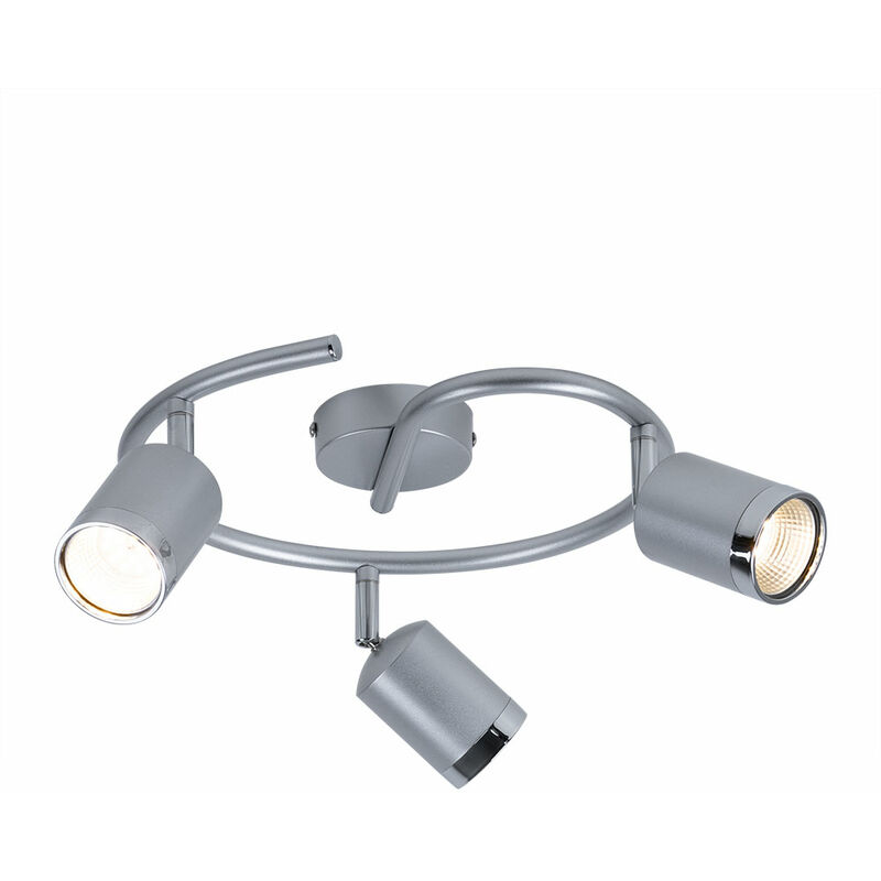 

Foco de techo LED de 12 vatios, punto de luz móvil de aluminio redondo, WOFI ACTION 947603630000