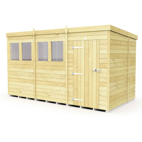 12 x 6 Pent Shed