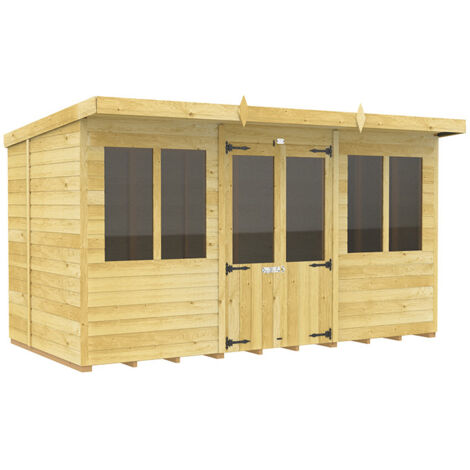 12 x 8 Pent Summer House