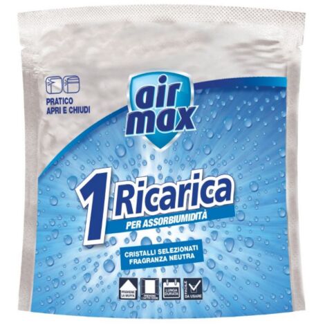 12 x AIRMAX ASSORBIUMIDITA RICAR SALI NEUTRI 450 G