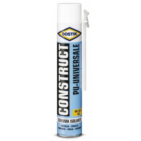 12 x BOSTIK SCHIUMA POLIURETANICA 750 ML BOMBOLETTA
