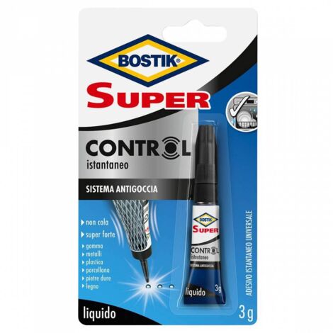 12 x BOSTIK SUPER CONTROL ISTANTANEO 3 G BLISTER