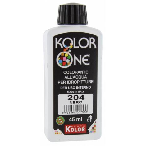 12 x COLORANTE KOLOR ONE 45 ML NERO 204