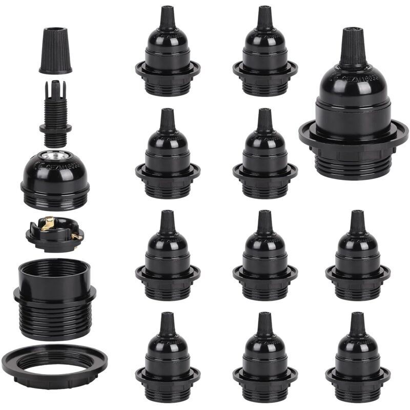 Image of 12 x E27 Screw-in Bulb Sockets&hellip;