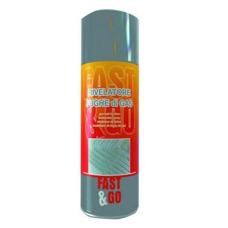 12 x FASTGO RILEVATORE FUGHE DI GAS 400 ML