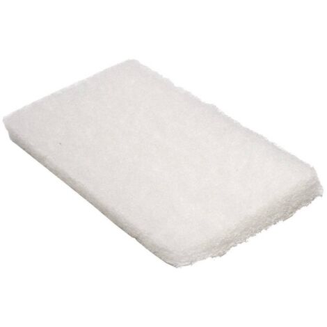 12 x FELTRO ABRASIVO P/LUCIDATURA 250X120XH20 MM BIANCO