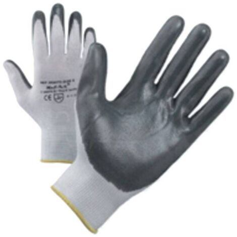 12 x GUANTI NYLON/NITRILE NBR 999 TG. 9
