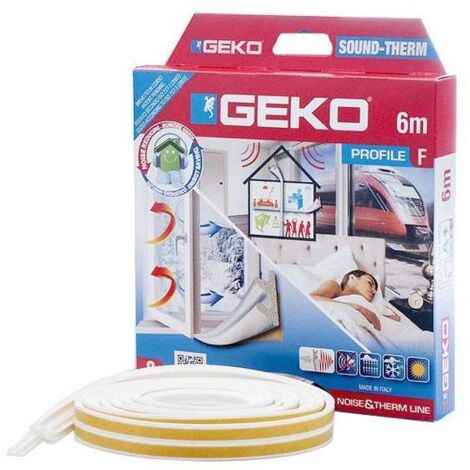 12 x GUARNIZIONE TERMICA ED ACUSTICA 6 M BIANCO