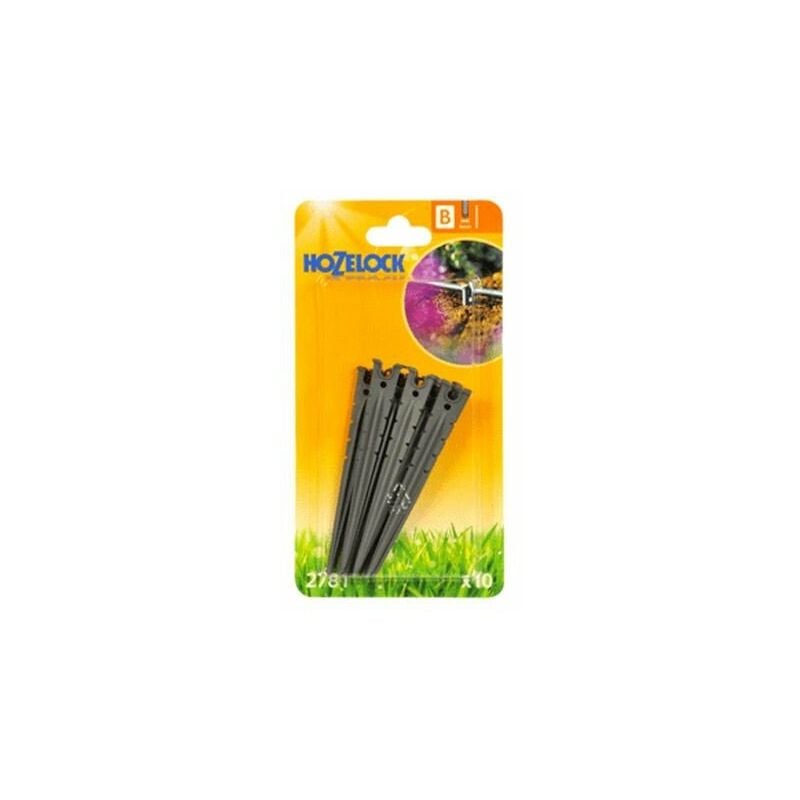 12 x Hozelock 2781 Supply Hose Stake 4mm Micro Irrigation Automatic Watering