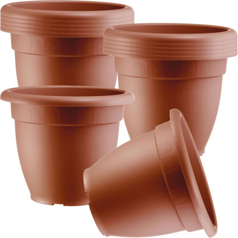 

Wellhome - 12 x Maceta en forma de campana Ø cm 35