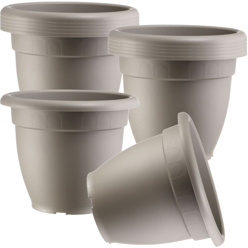 

Wellhome - 12 x Maceta en forma de campana Ø cm 35