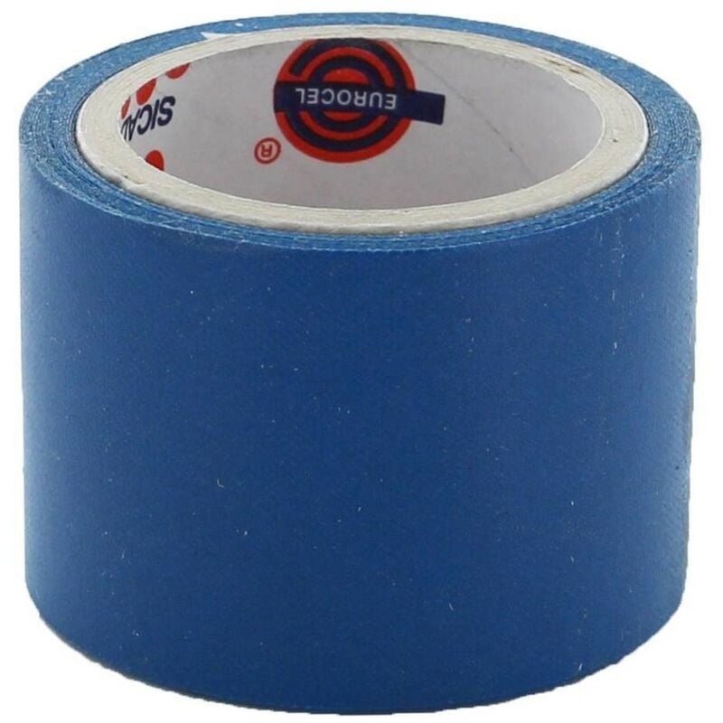 Capaldo - 12 x ruban adhésif en tissu mm.38xml.2,70 bleu