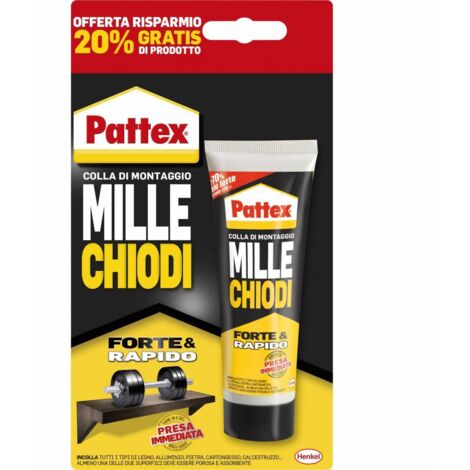 12 x PATTEX MILLECHIODI FORTERAPIDO 100 G BLISTER