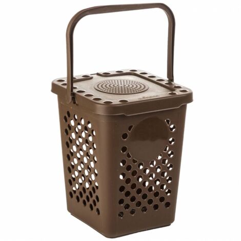 12 x PATTUMIERA  10 L ECOPLUS C/MANIGLIA FORATA MARR