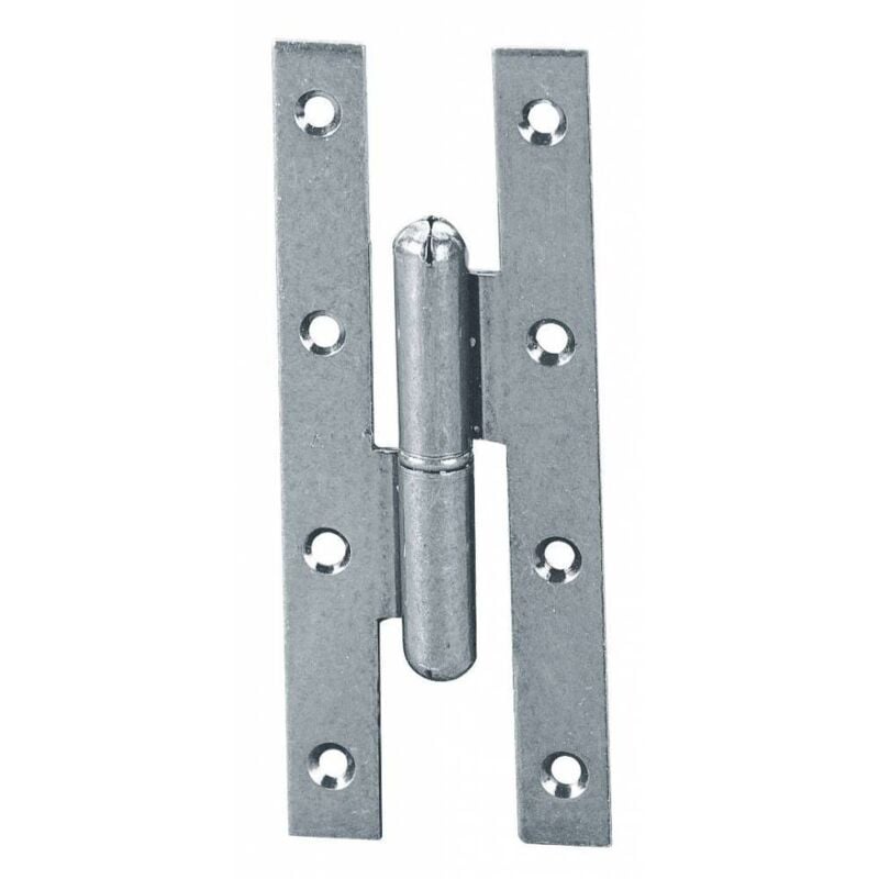 Aldeghi Luigi Spa - 12 x paumelles fer art.105 mm 140x55 sx