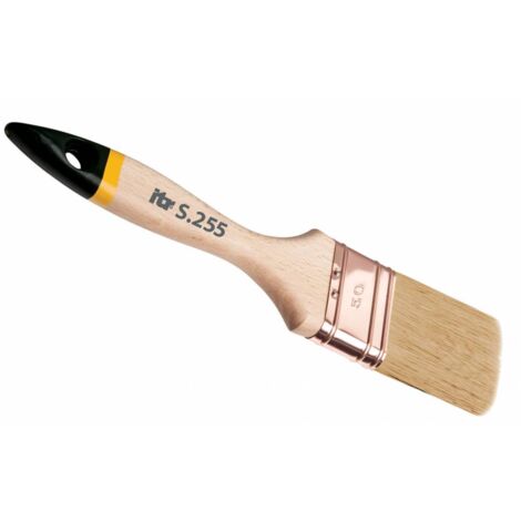 12 x PENNELLESSA BIONDA MANICO LEGNO 255  40 MM
