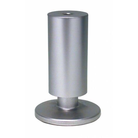 12 x pies en ABS de 90 mm cromo p1808