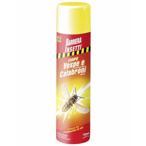 12 x SCHIUMA PER VESPE E CALABRONI COMPO 750 ML