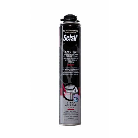 12 x SELSIL SCHIUMA POLIURET COPPI E TEGOLE PIST 750 ML