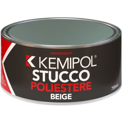 12 x STUCCO POLIESTERE KEMIPOL 0,750 L