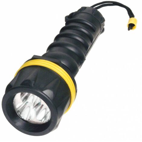 12 x TORCIA LED RUBBER 2 BATTERIE D (NON INCLUSE)