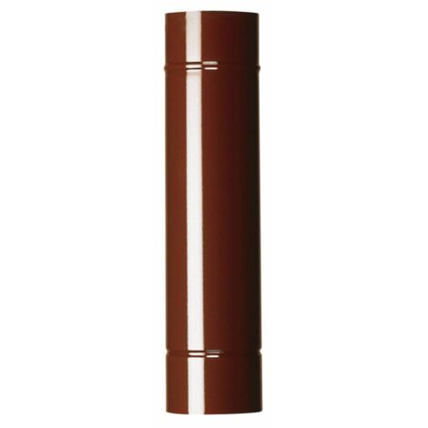 12 x TUBO P/STUFA H 50 CM D 8 CM MARRONE