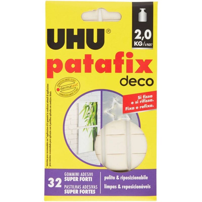 Ferramenta1.com - 12 x uhu tac patafix super forte jusqu'à kg.2