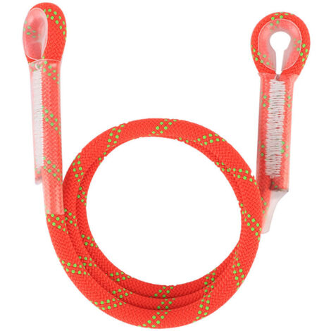 120 cm Escalade Corde Brakedown Survie Antichute Longe Alpinisme Sling Orange