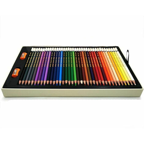 rouge+vert+bleu+jaune+transparent Sumnacon 5pcs Boîte à Crayons Nacrée Boîte de Rangement en Plastique pour Crayon de Couleur 