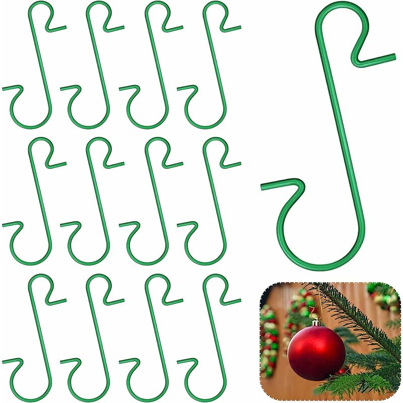 120 Ganci Natalizi,Ganci di Ornamento di