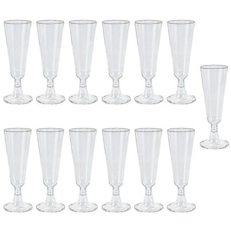 120 gobelets en résine plastique de 150 ml, verres à champagne, verres à vin rouge, polyvalents, indispensables pour les fêtes et carnavals.