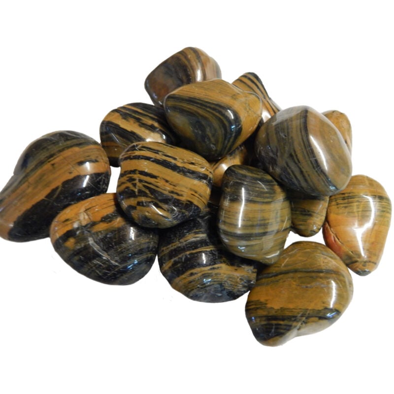 Aquagart - 120 kg galets polis, gravier brillant, galets de rivière, cailloux, cailloux de jardin, gravier décoratif