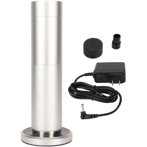 120-ml-Bluetooth-Duftdiffusor mit Touch-Steuerung, 200 m³ Raumabdeckung für Zuhause, Hotel, Spa und Büro, 100–240 V US-Stecker, silberfarben