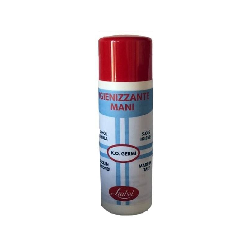 Trade Shop Traesio - 120 ml de gel liquide désinfectant pour les mains élimine les germes et les bactéries désinfectant