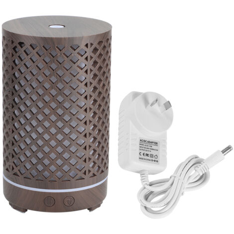 120-ml-Ultraschall-Diffusor für ätherische Öle mit farbigem Nachtlicht – Luftbefeuchter für Zuhause – Netzstecker (100–240 V)