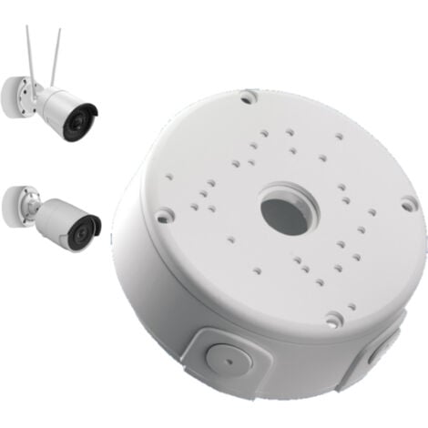 120 mm tiefer Anschlusskasten für Überwachungskameras, Kabelmanagementkasten für IP-CCTV-Dome- und Bullet-Kameras, Montagekasten für WLAN-Kamerasysteme