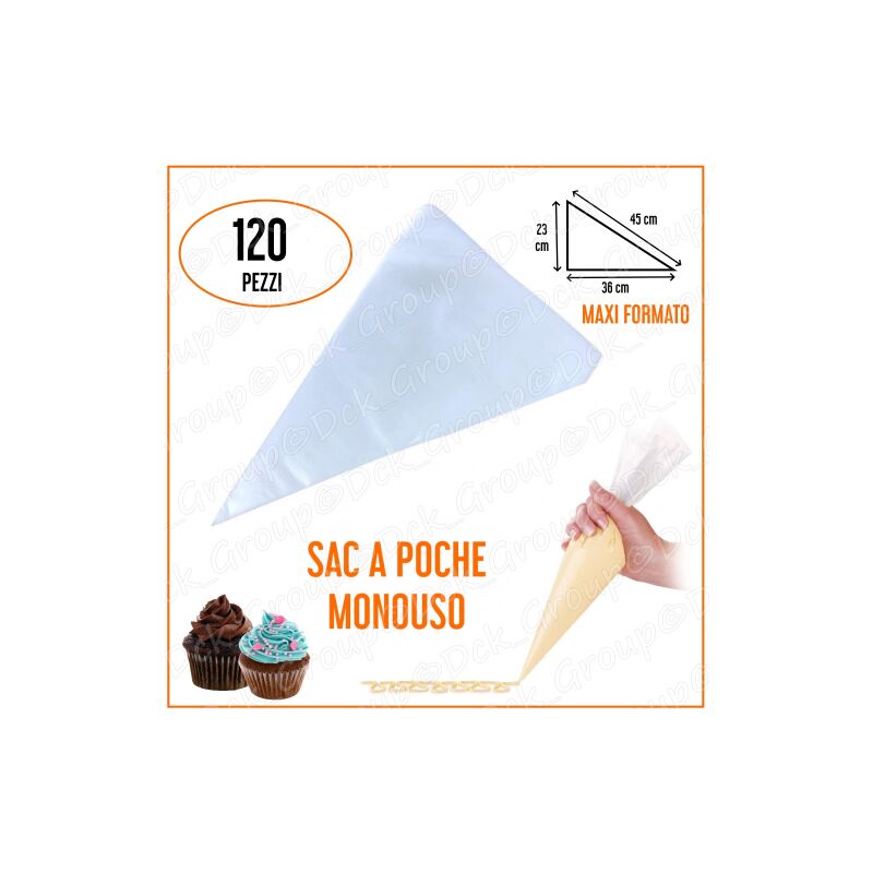 Dck Group - 120 PEZZI Sac a' Poche Monouso Usa e