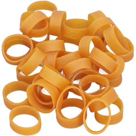 120 pièces d'élastiques souples et solides, industrie élastique de 10mm de large, périmètre de 80mm