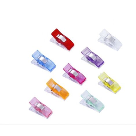 120 pinces à tissu colorées, accessoires de couture