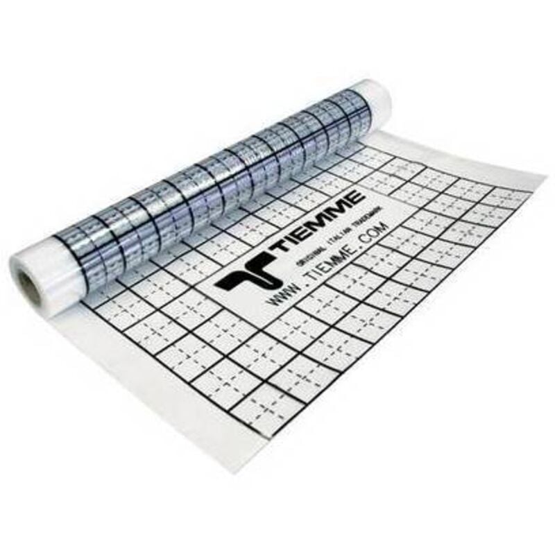 Tiemm - 120 x feuille pe avec fonction isolante et barrière anti-humidité