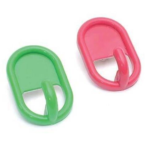 12,0 x GANCIO ADESIVO PLASTICA PRONTY