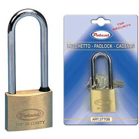 12,0 x LUCCHETTO ARCO LUNGO 2700B POTENT