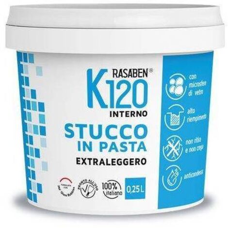 12,0 x STUCCO PASTA EXTRALEGGERO K120 K2 RASABEN