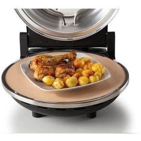 1200 w schwarzer pizzaofen - Ariete - 917NOIR
