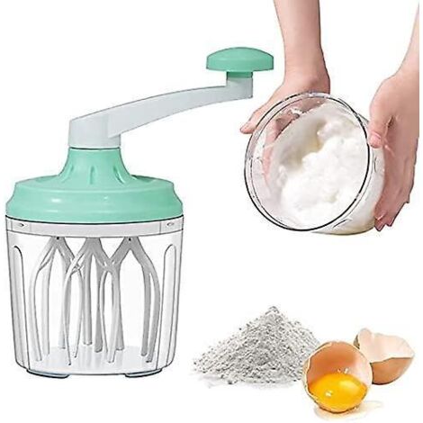 1200ml-manuel Batteur  Oeufs, Fouet Manuel Multifonctionnel, Crme  Oeufs Manuel Fouet Batteur  Ufs  La Maison