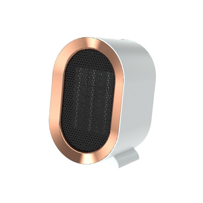 Dolaso - 1200W radiateur soufflant ménage bureau silencieux ptc chaleur rapide chauffage chambre sûr et économie d'énergie-Blanc