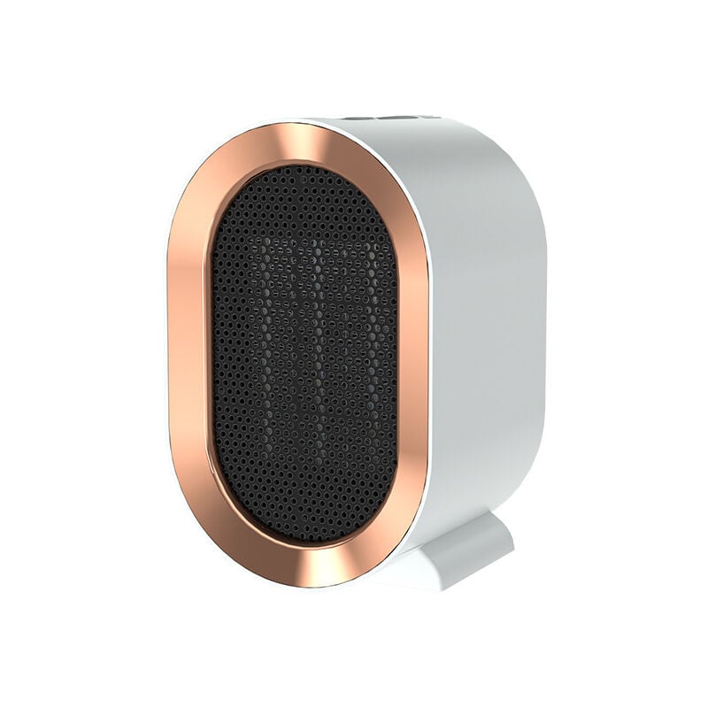 1200W radiateur soufflant ménage bureau silencieux ptc chaleur rapide chauffage chambre sûr et économie d'énergie-Blanc