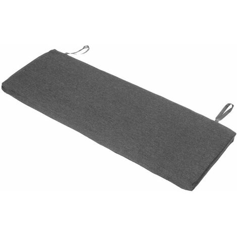120*42cm Coussin de remplacement Coussin antid��rapant 2/3 personnes Coussin de si��ge Balan?oire de jardin Chaise ��tanche ext��rieure Banc ��ponge de patio